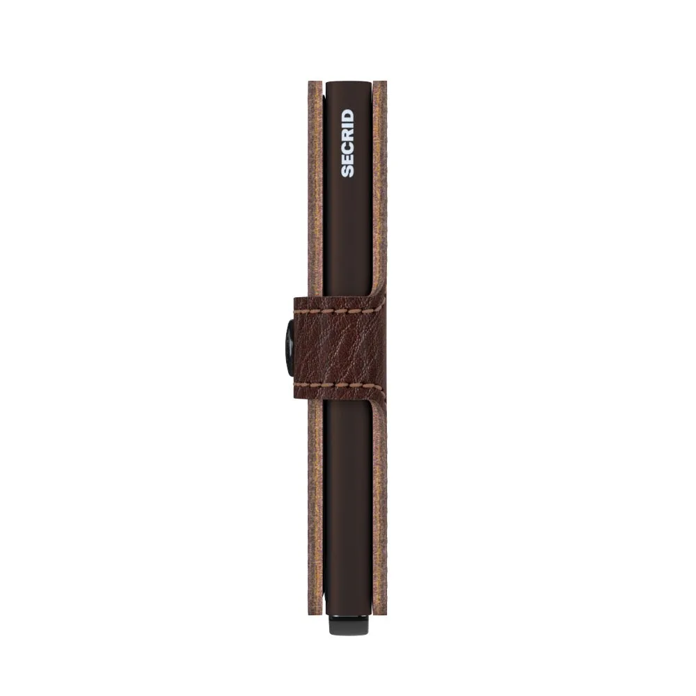 Miniwallet Veg Espresso/Brown RFID Secure