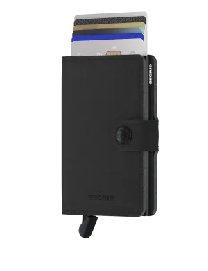 Miniwallet Vegan Yard Black-RFID Secure