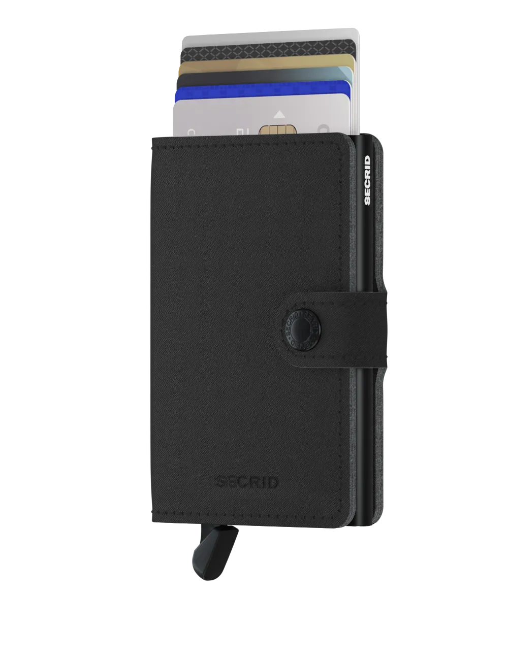 Miniwallet Vegan Yard Black-RFID Secure