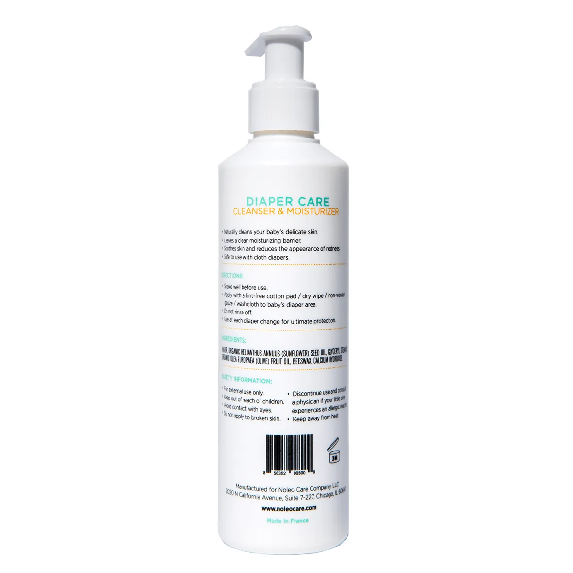 NOLEO 3-IN-1 - Diaper Rash Cream - EWG Verified
