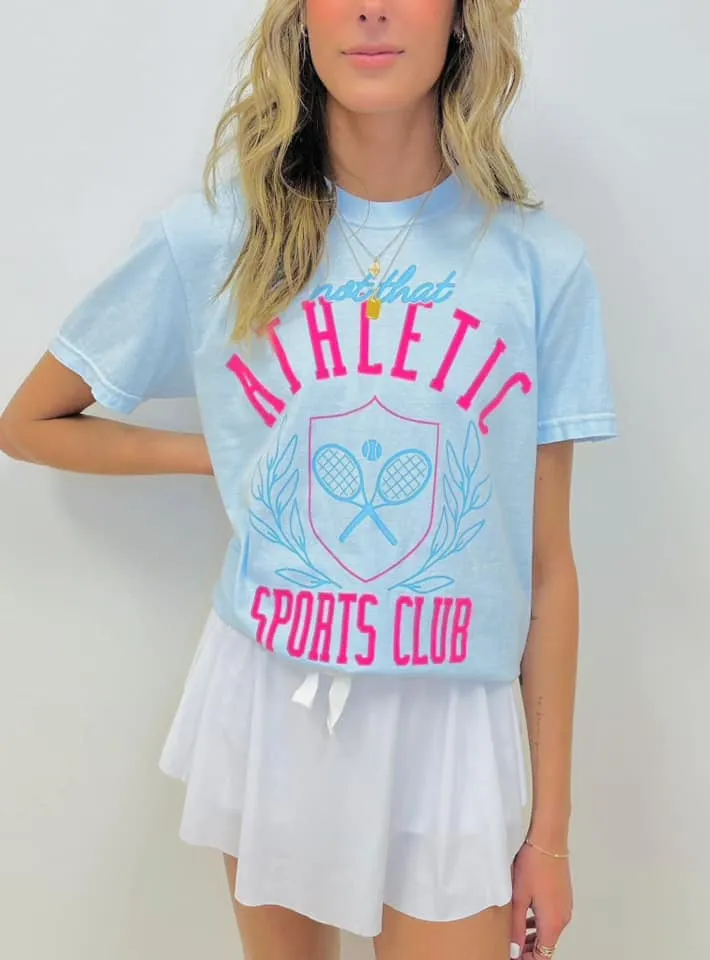 Not That Athletic Sports Club Tee