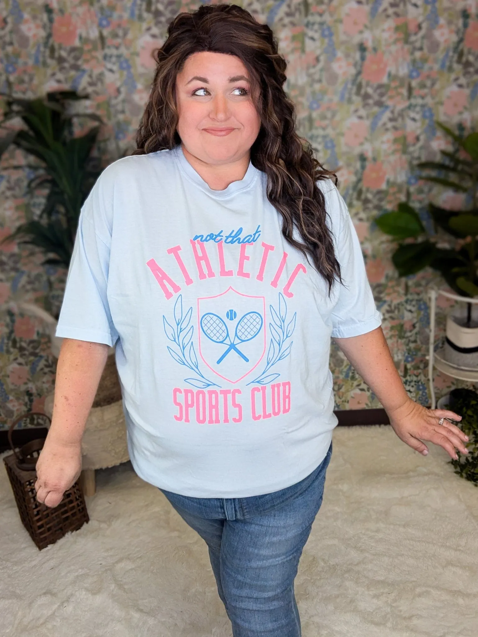 Not That Athletic Sports Club Tee