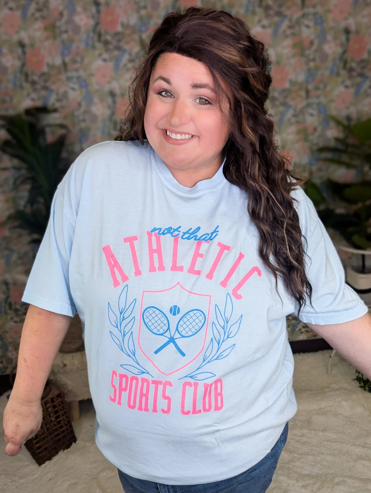 Not That Athletic Sports Club Tee