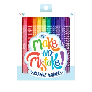 Ooly Make No Mistake Markers - Set of 12