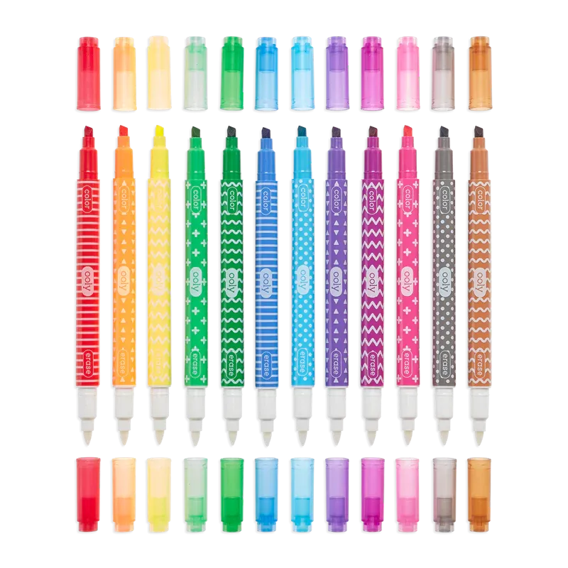 Ooly Make No Mistake Markers - Set of 12