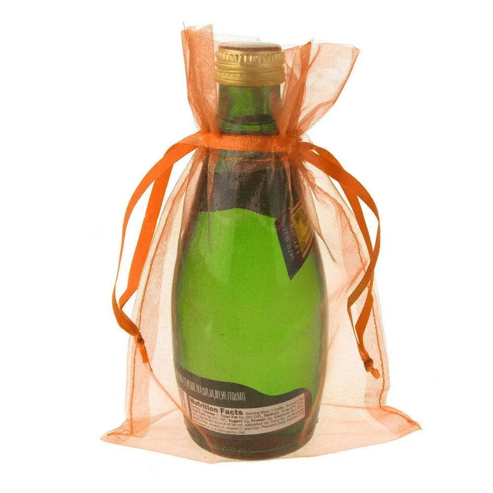 Organza Favor Pouch Bag, 6-Inch x 9-Inch, 6-Count