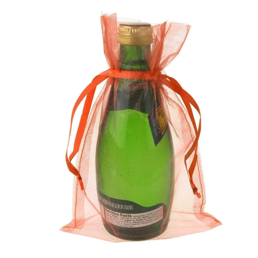 Organza Favor Pouch Bag, 6-Inch x 9-Inch, 6-Count