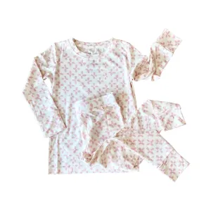 Pajama Set | Pink Clover