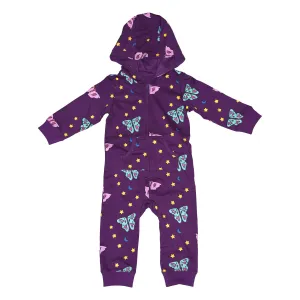 Papillon Romper in Grape