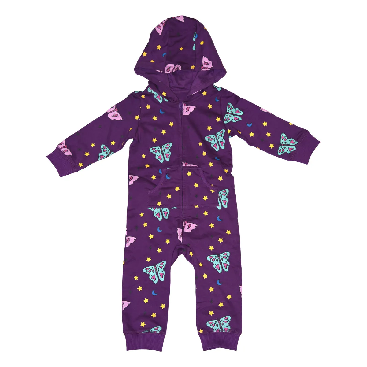 Papillon Romper in Grape