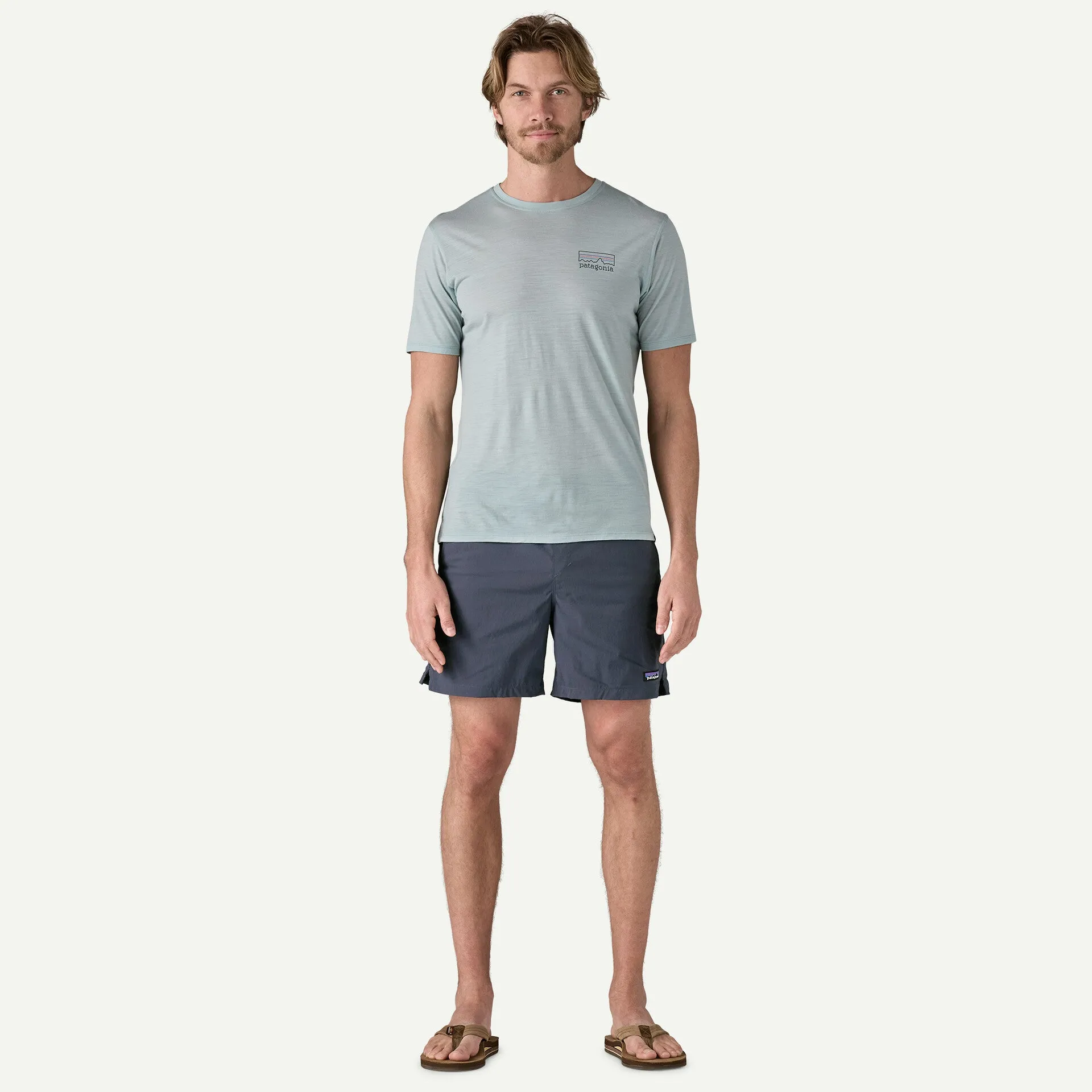 Patagonia - M's Baggies Lights - 6 in. - Smolder Blue