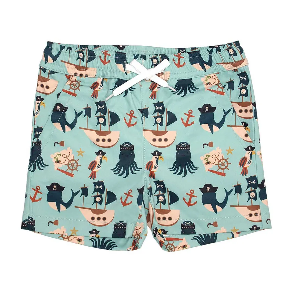 Pirate's Life Boy Swim Trunks - CLEARANCE