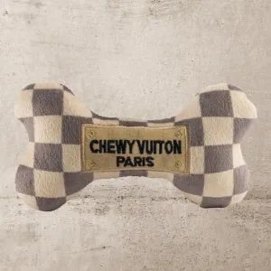 Plush Dog Bone - Chewy Vuiton