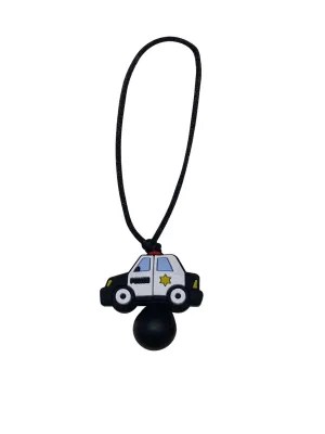 Police Car zipper pull