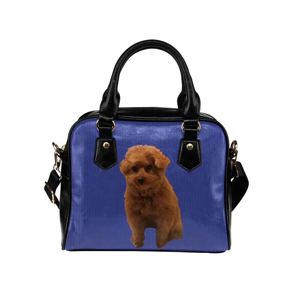 Poodle Shoulder Bag - Red Toy