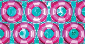 POOL LIVESAVER TOWEL