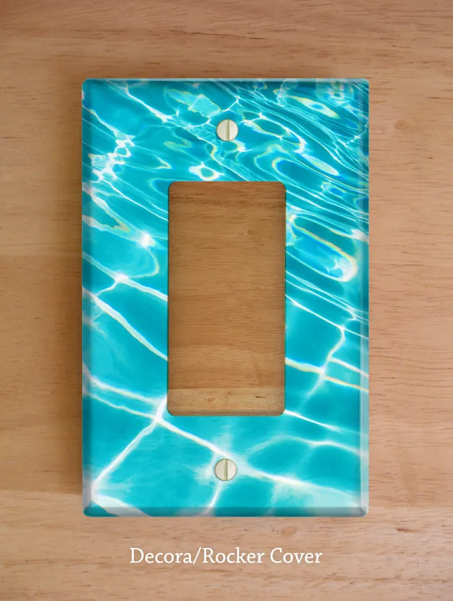 Pool Ripples Wall Plates