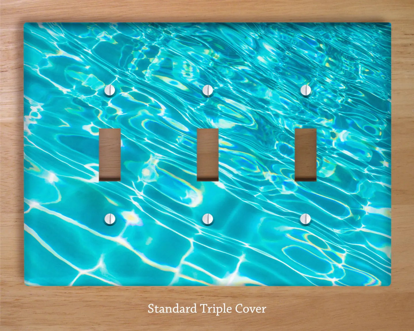 Pool Ripples Wall Plates
