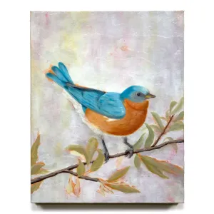 "Messenger" Bluebird Painting 16x20