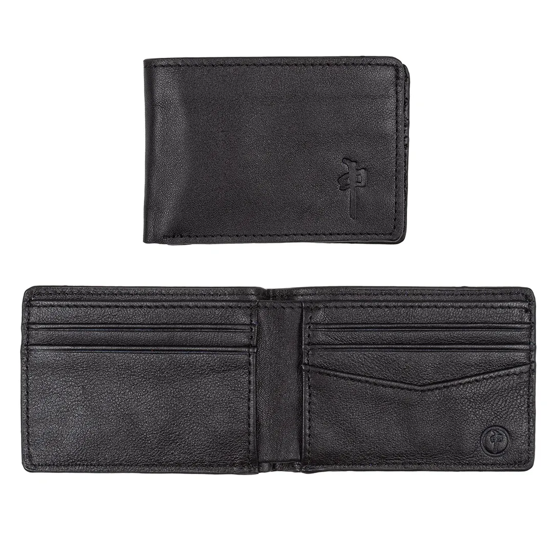 RDS Genuine Leather Wallet - Black