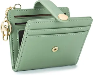 RFID Blocking Bifold Wallet for Women with Zipper Coin Pocket