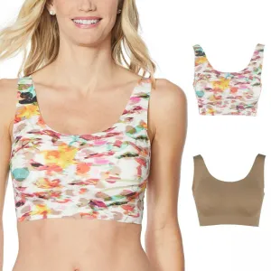 Rhonda Shear 2 Pack Women's Invisible Body Bras