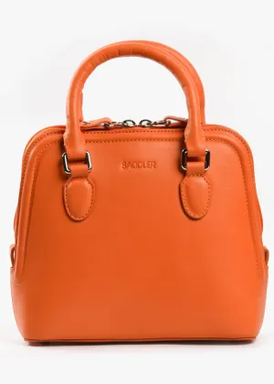 Saddler Kelly Leather Bag Orange