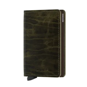 Slimwallet Dutch Martin Olive RFID Secure