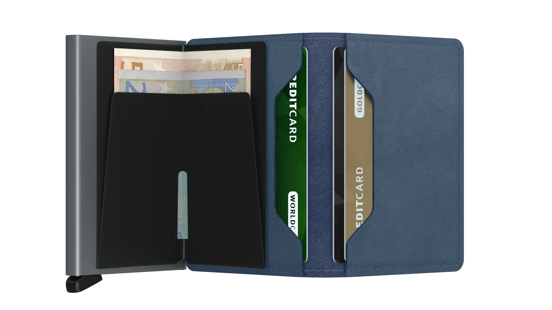 Slimwallet Original Ice Blue RFID Secure
