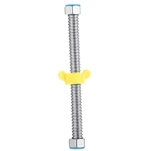 Stainless Steel Corrugated Flexible Water Heater Hose 600mm - L01001C