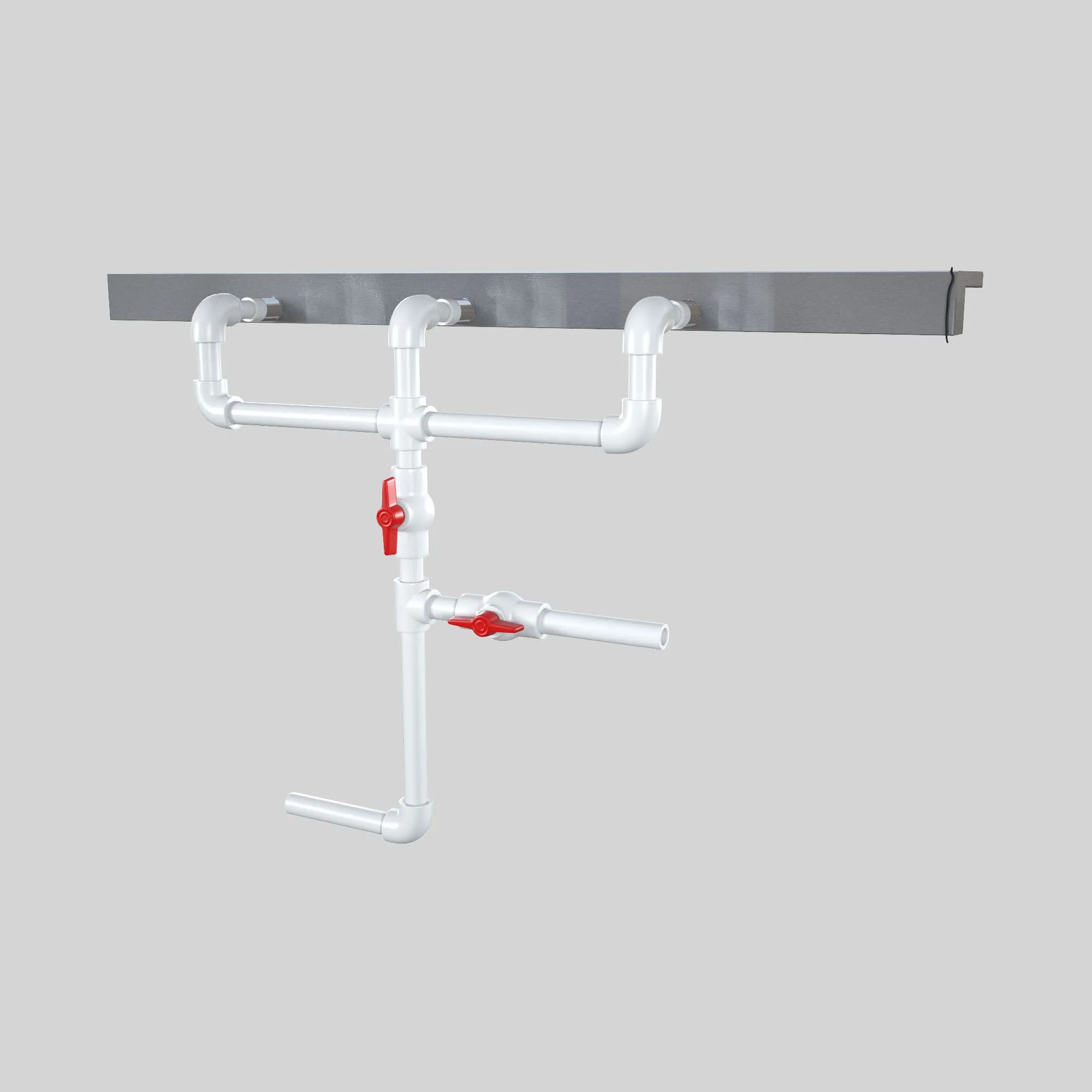 Stainless Steel Spillway Waterfall - Short Lip