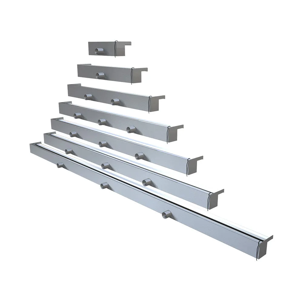 Stainless Steel Spillway Waterfall - Short Lip