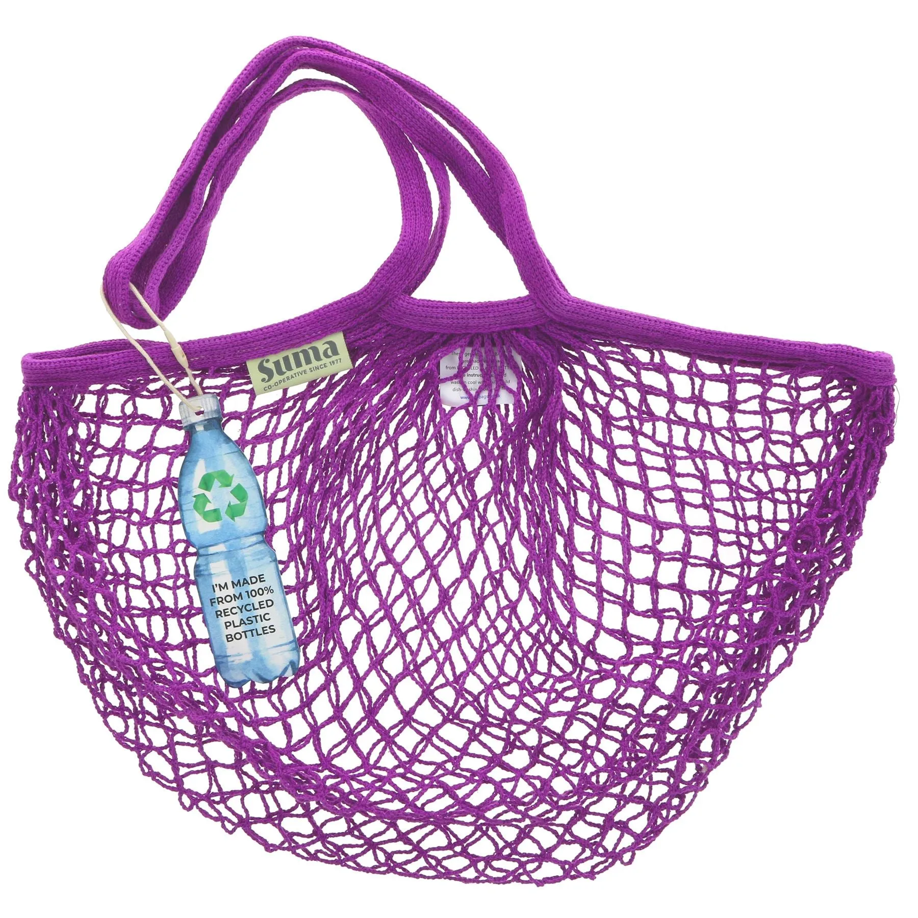 Suma | String Bag-Lg Handles-Mulberry | bag