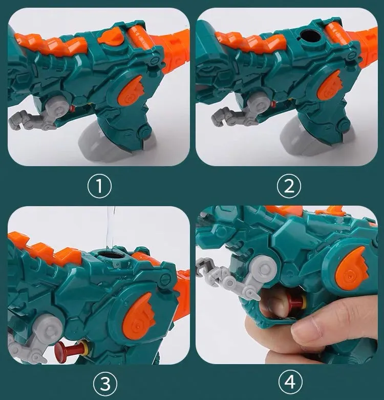 Summer Pool and Beach Use Dinosaur Water Gun Toy