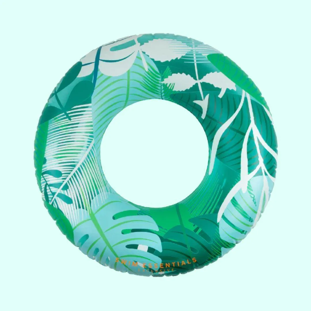 Swim Essentials Inflatable Tropical Swimming Ring - 90cm