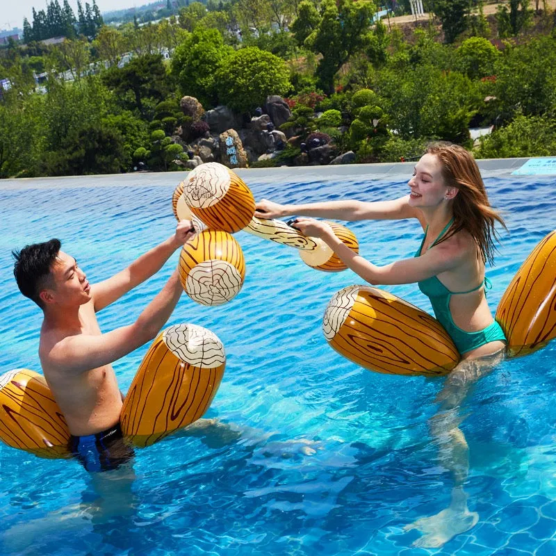 Swimming Pool Inflatable Stick Bumper Floats Game