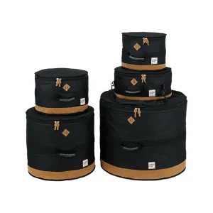 TAMA TDSS52KBK Powerpad Designer Drum Bag Set for 5pc Drum Kit with 22"BD, Black