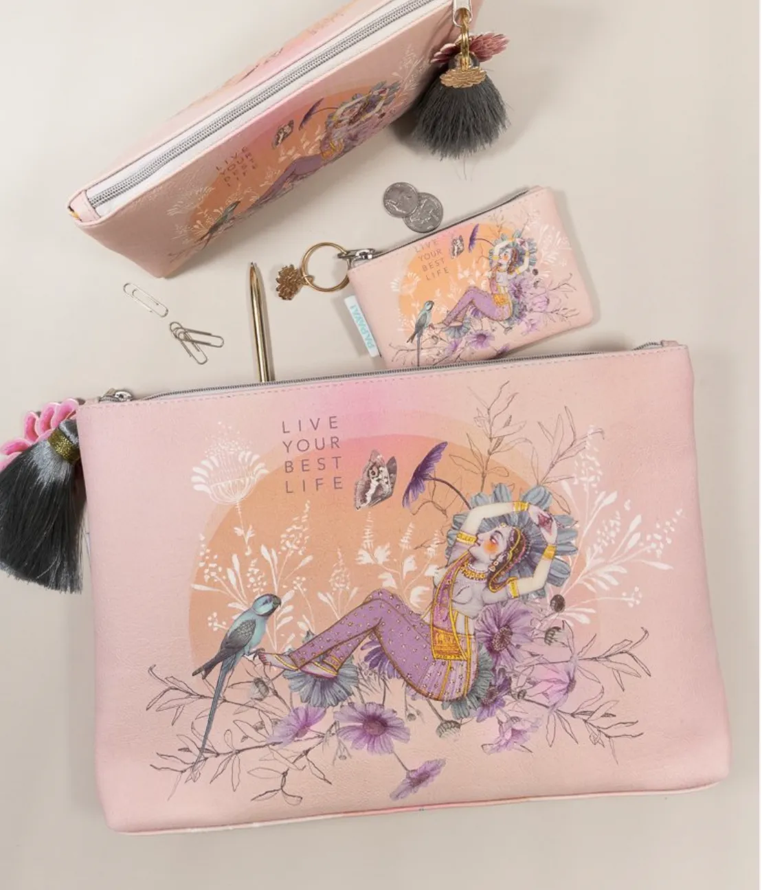 TASSEL POUCH in BEST LIFE