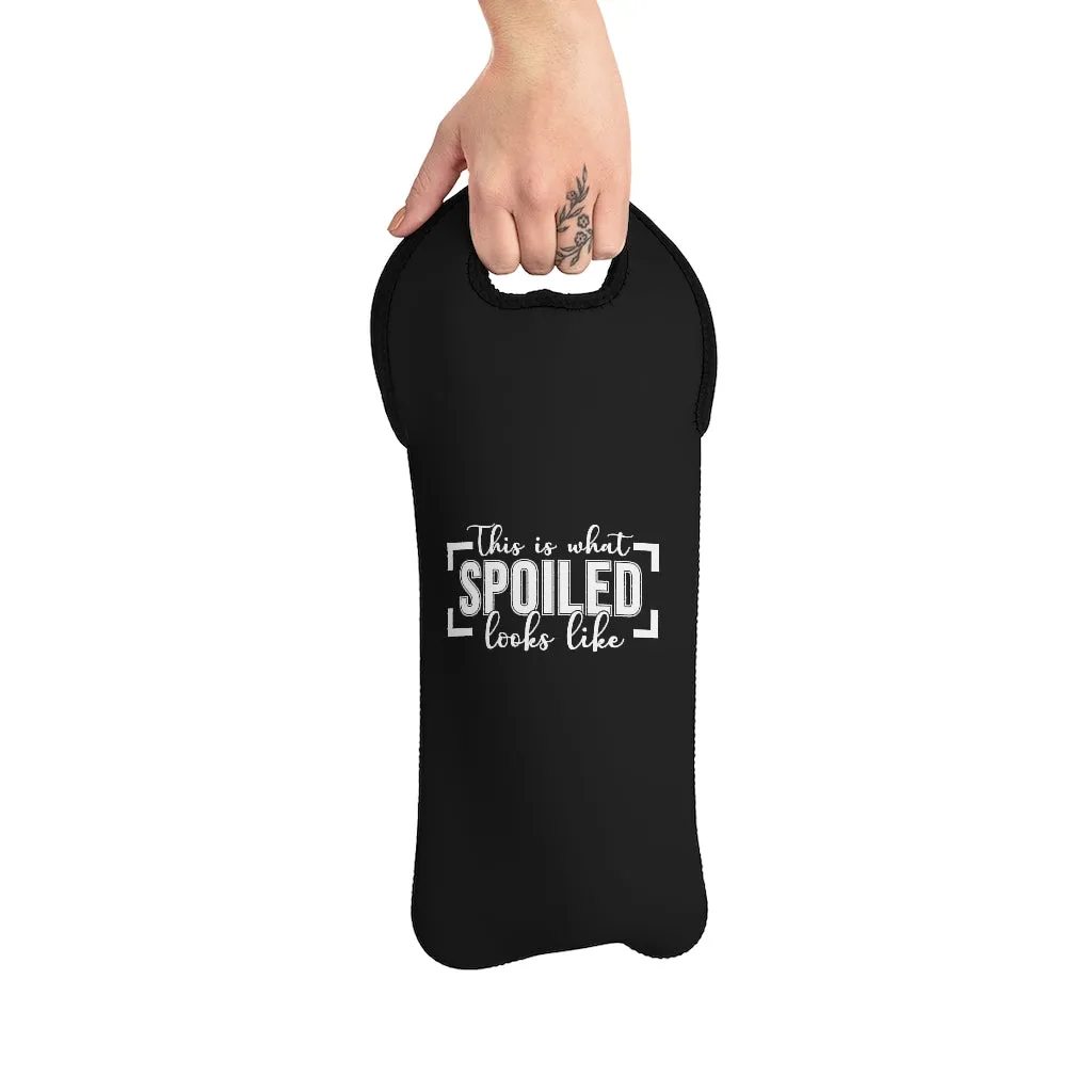 This Is What Spoiled Looks Like Wine Tote Bag