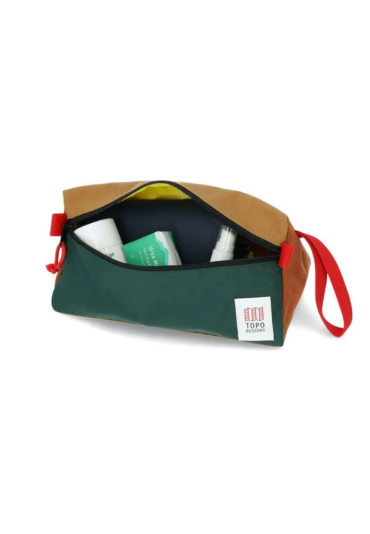 Topo Designs Dopp Kit Desert Palm Pond Blue