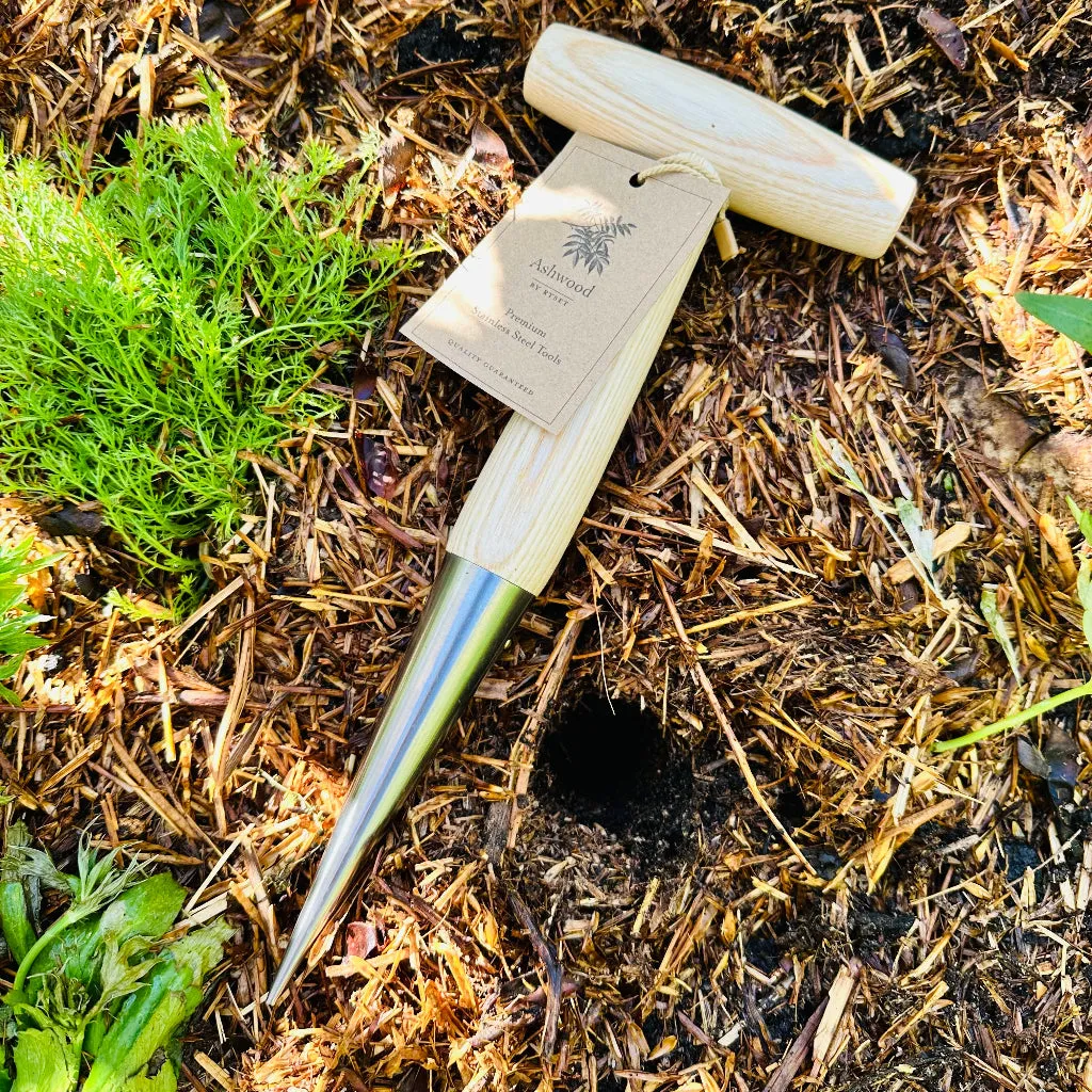 Traditional Ashwood Timber Handle Dibber