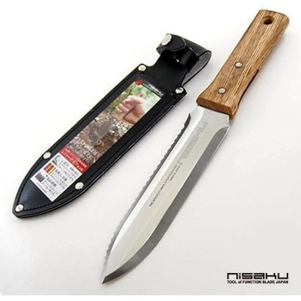 Traditional Hori Hori Stainless Steel Soil Knife