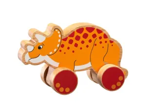 Triceratops Push Along
