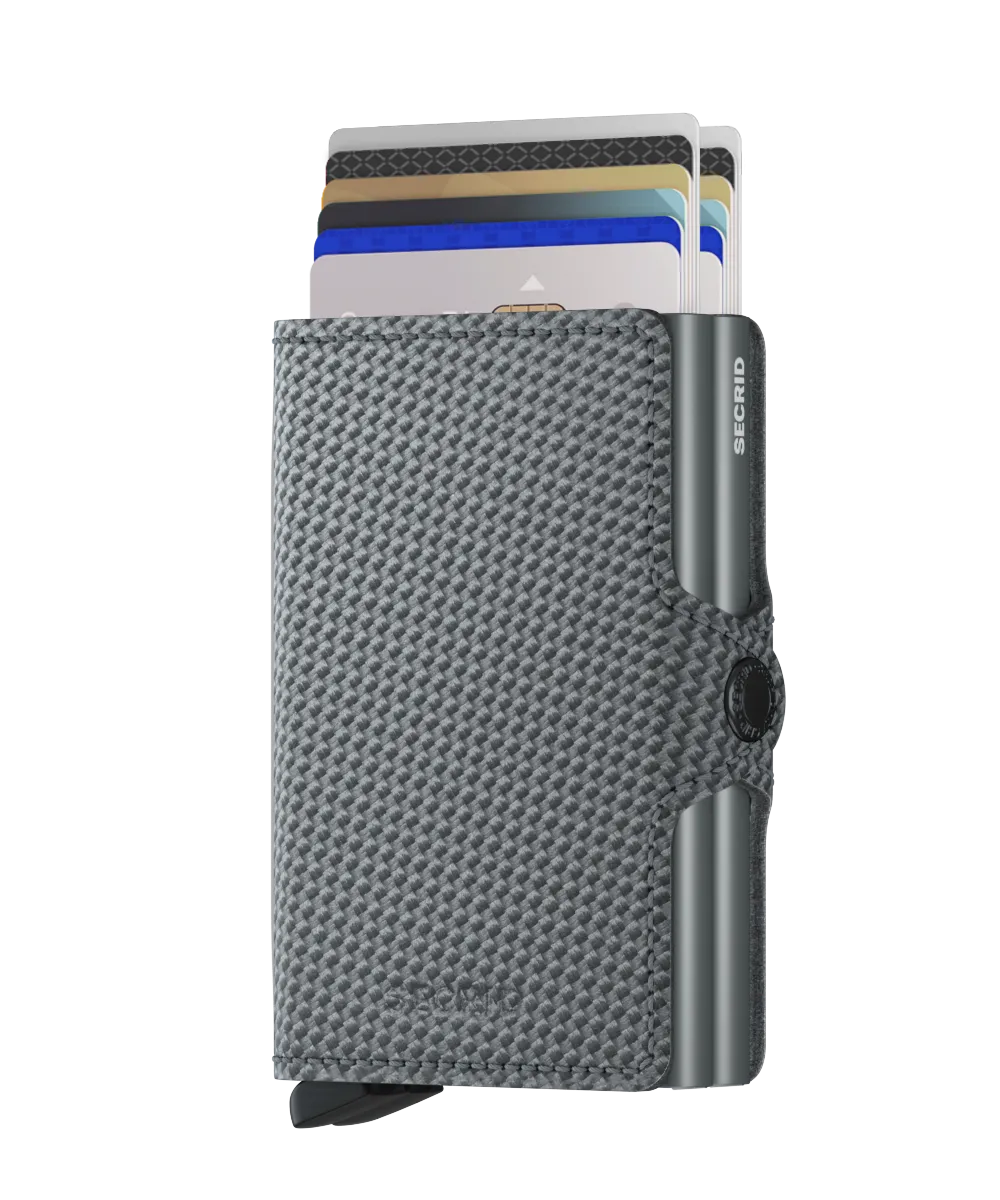 Twinwallet Carbon Cool Grey RFID Secure