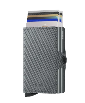 Twinwallet Carbon Cool Grey RFID Secure