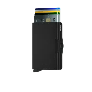Twinwallet Matte Black RFID Secure