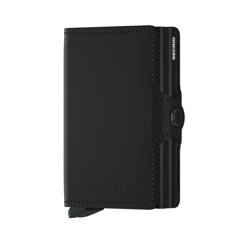 Twinwallet Matte Black RFID Secure