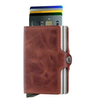 Twinwallet  Vintage Brown RFID Secure