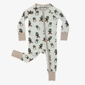 Velvet Fawn Hunter the Lovie Bamboo Zipper PJs
