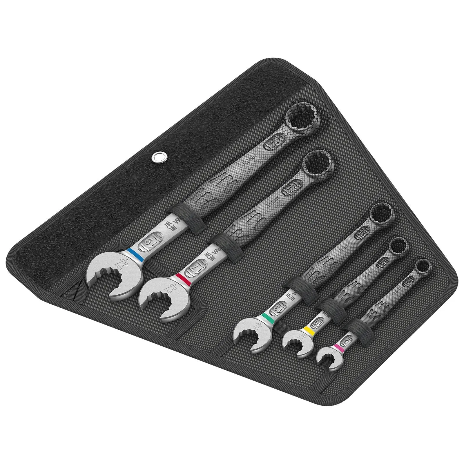 Wera 6003 Joker 5 Set 1 Combination Spanner Wrench 5 Piece 8-19mm in Case